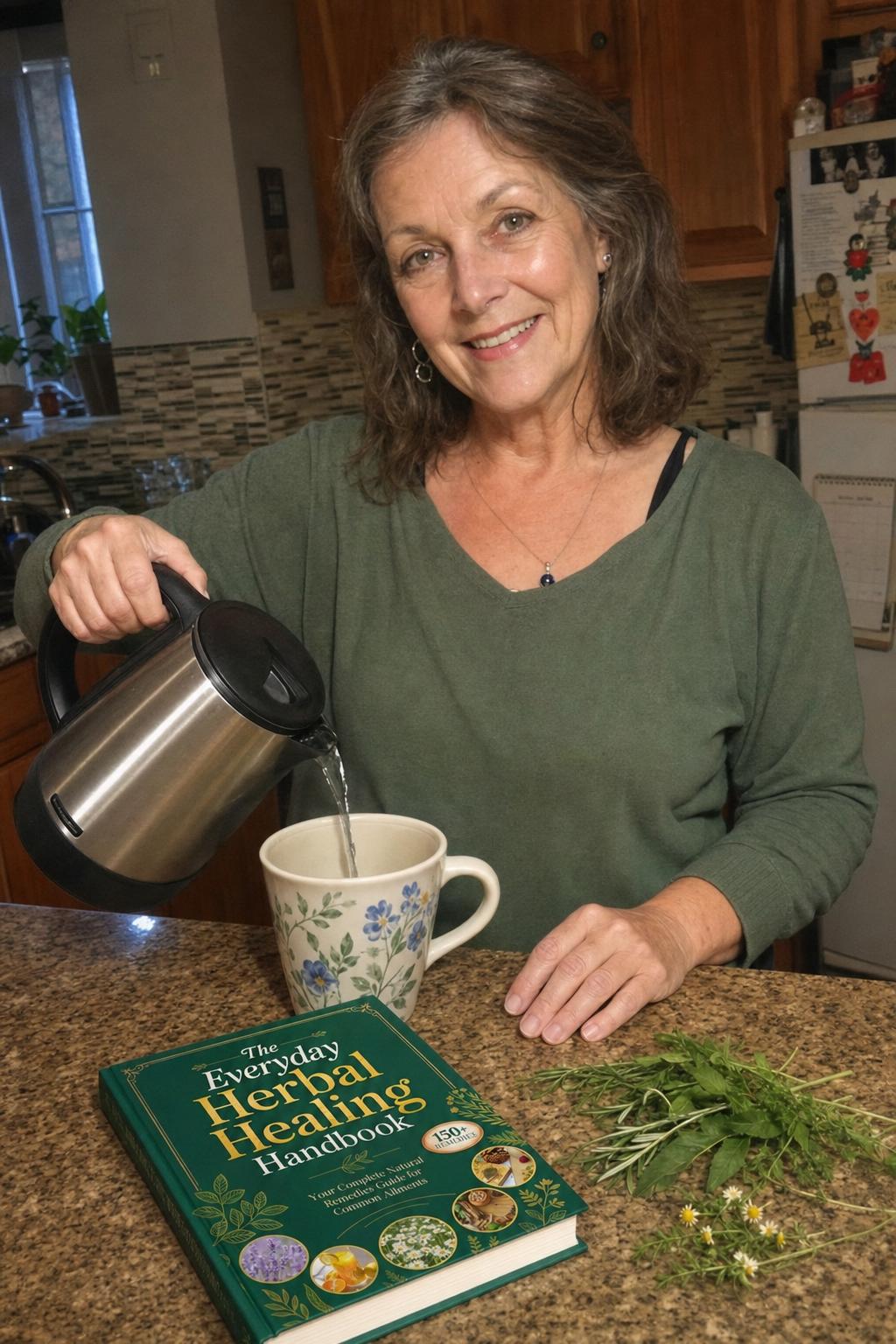 A reader at home with the handbook