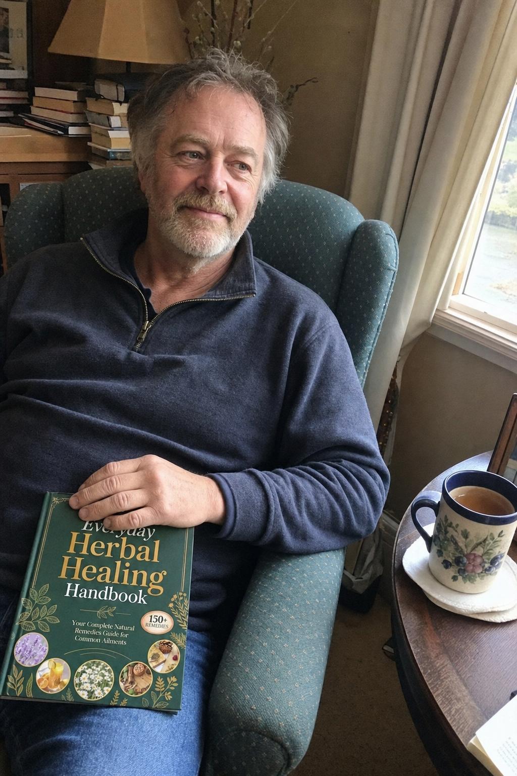 A reader at home with the handbook